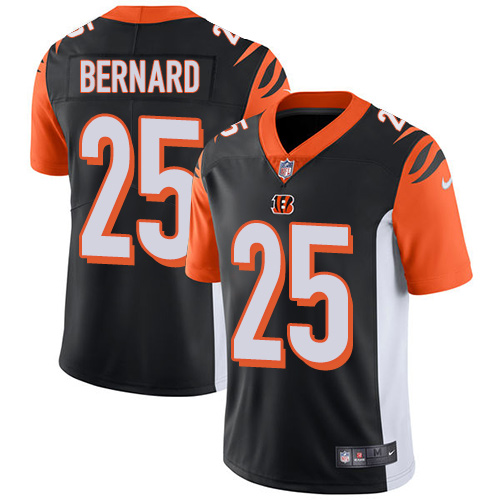 2019 men Cincinnati Bengals 25 Bernard black Nike Vapor Untouchable Limited NFL Jersey